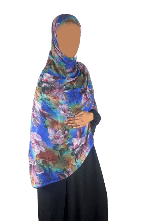 Digital print premium chiffon hijabs