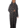 Double-Layered Chiffon Closed Abaya