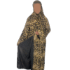 Double-Layered Chiffon Open Abaya