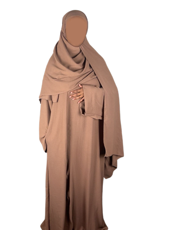 Crepe Material Wide Sleeve