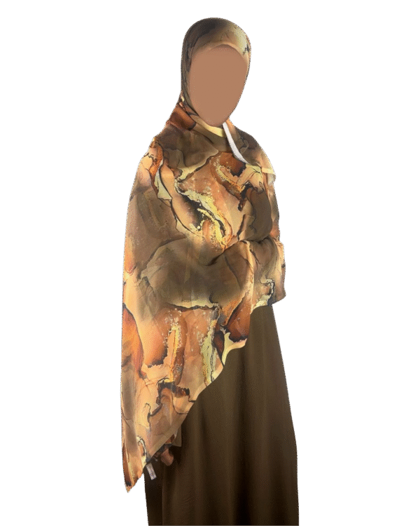 Digital print premium chiffon hijabs