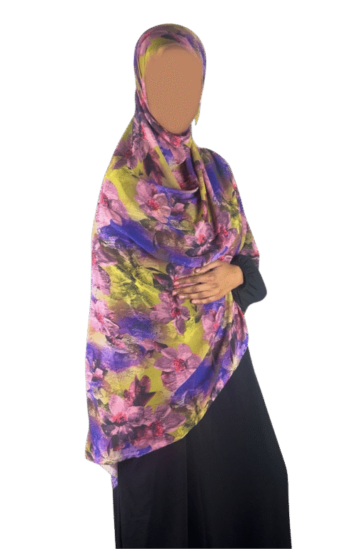 Digital print premium chiffon hijabs