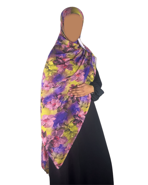 Digital print premium chiffon hijabs