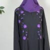 Classic Nada Abaya with  hand work embroidery
