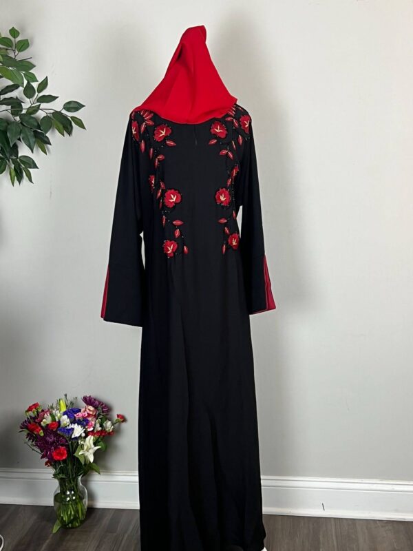 Classic Nada Abaya with hand work embroidery