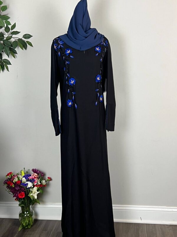Classic Nada Abaya with hand work embroidery