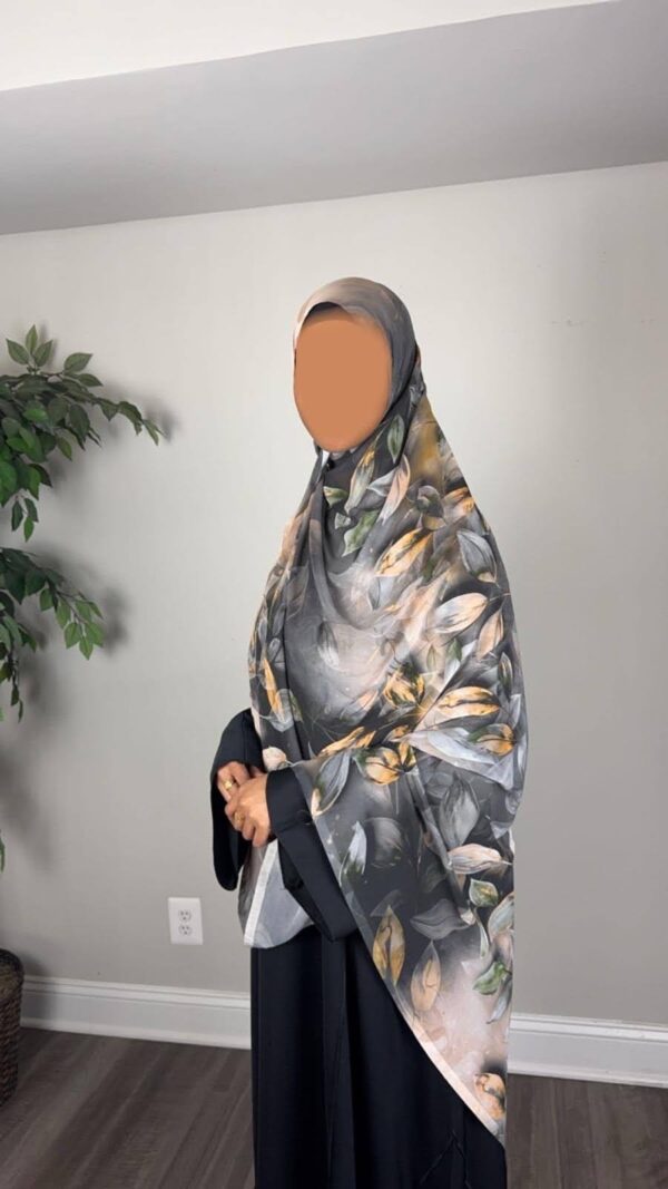 Digital print premium chiffon hijab
