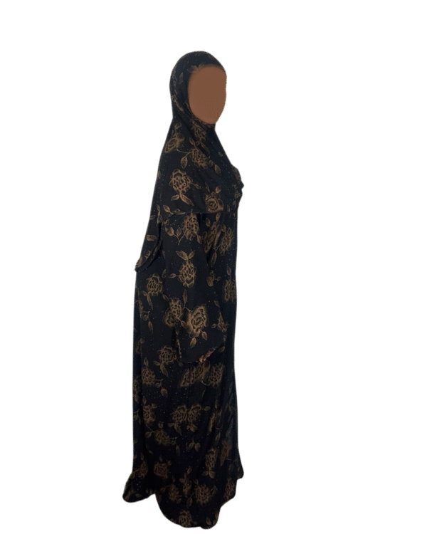 unnamed (42) Double-Layered Chiffon Open Abaya