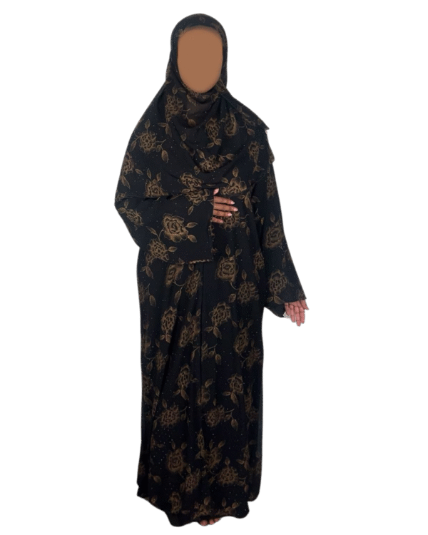 unnamed (44) Double-Layered Chiffon Open Abaya