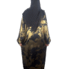 Metallic Satin Abayas