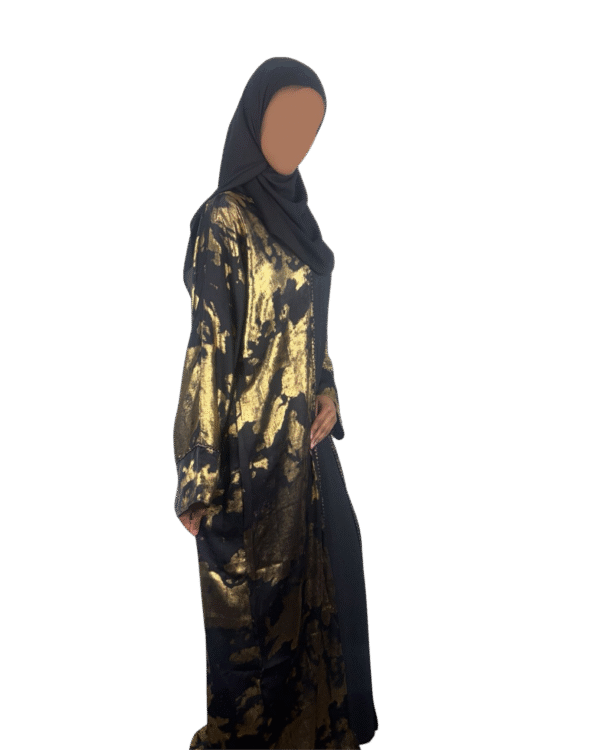 Metallic Satin Abayas