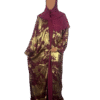 Metallic Satin Abayas