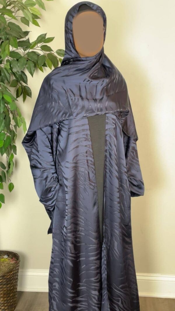 Jacquard Open Abayas